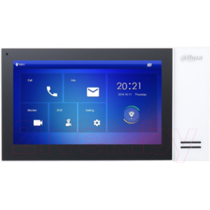 Монитор IP-видеодомофона Dahua DHI-VTH2421FW-P