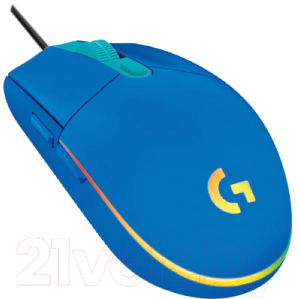 Мышь Logitech G102 Lightsync / 910-005801