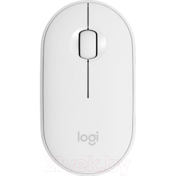 Мышь Logitech Pebble M350 White / 910-005716