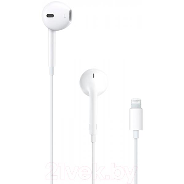 Наушники-гарнитура Apple EarPods MMTN2