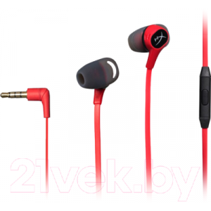 Наушники-гарнитура HyperX Cloud Earbuds (HX-HSCEB-RD)