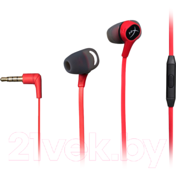 Наушники-гарнитура HyperX Cloud Earbuds (HX-HSCEB-RD)