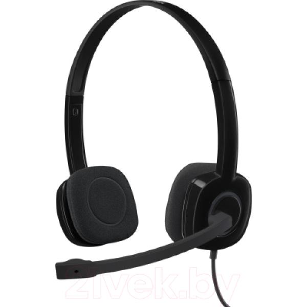 Наушники-гарнитура Logitech Stereo Headset H151