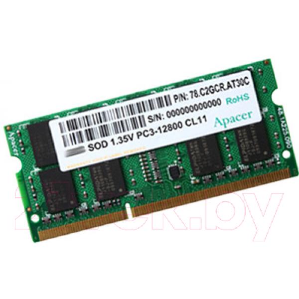 Оперативная память DDR3 Apacer DV.04G2K.KAM