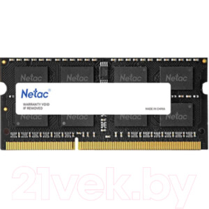 Оперативная память DDR3 Netac NTBSD3N16SP-04