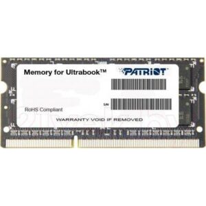 Оперативная память DDR3L Patriot PSD38G1600L2S