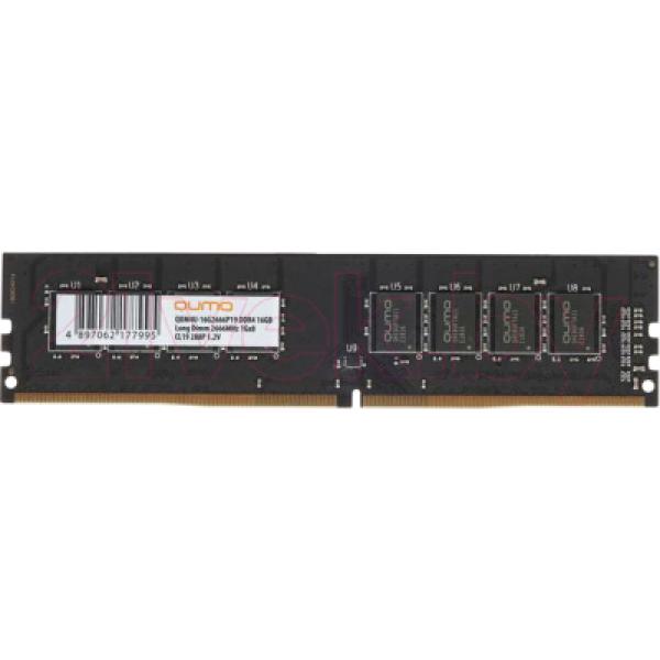 Оперативная память DDR4 Qumo QUM4U-16G2666P19