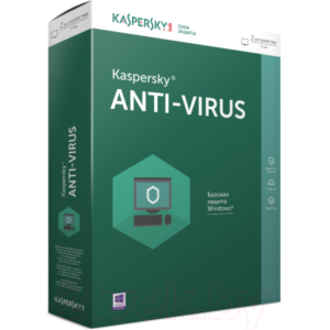 ПО антивирусное Kaspersky Anti-Virus 1 год Box / KL11712UBFS