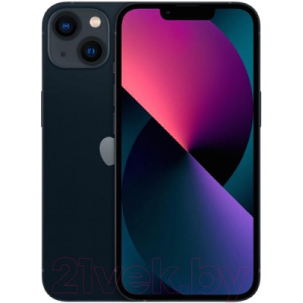 Смартфон Apple iPhone 13 512GB / MLP83 (темная ночь)