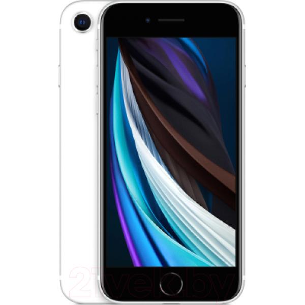 Смартфон Apple iPhone SE 128GB / MHGU3 (белый)