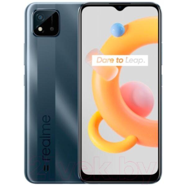 Смартфон Realme C11 2021 4/64GB / RMX3231 (серая сталь)