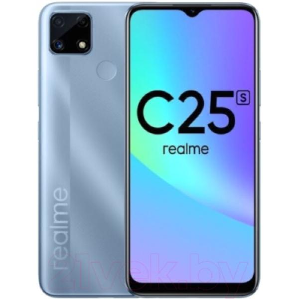 Смартфон Realme C25s 4GB/64GB / RMX3195 (голубой)