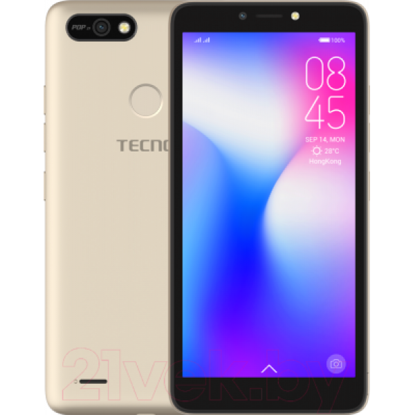 Смартфон Tecno Pop 2F 1/16GB / B1F (золотистый)