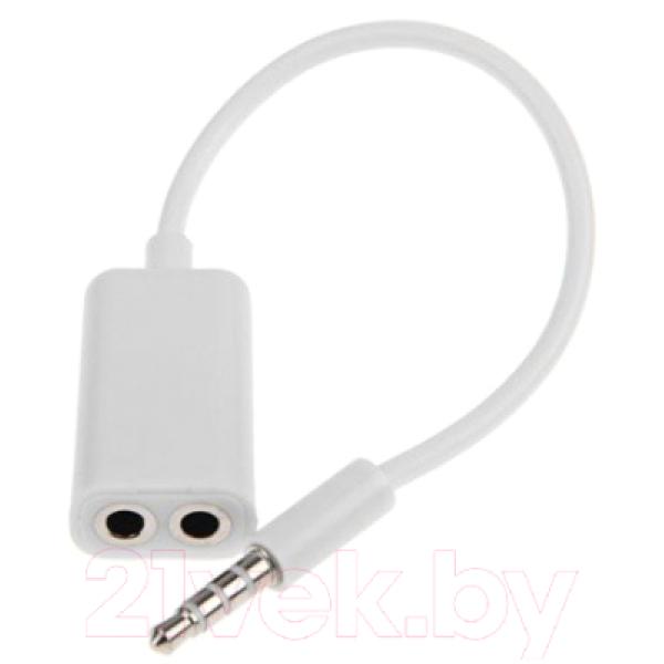 Сплиттер Sipl MiniJack 3.5 мм 4pin на 2x 3pin MiniJack 3.5мм / AK289