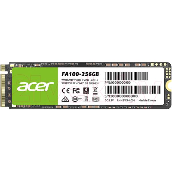 SSD диск Acer FA100 256GB / BL.9BWWA.118