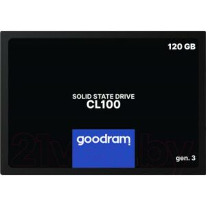 SSD диск Goodram CL100 Gen. 3 120GB (SSDPR-CL100-120-G3)