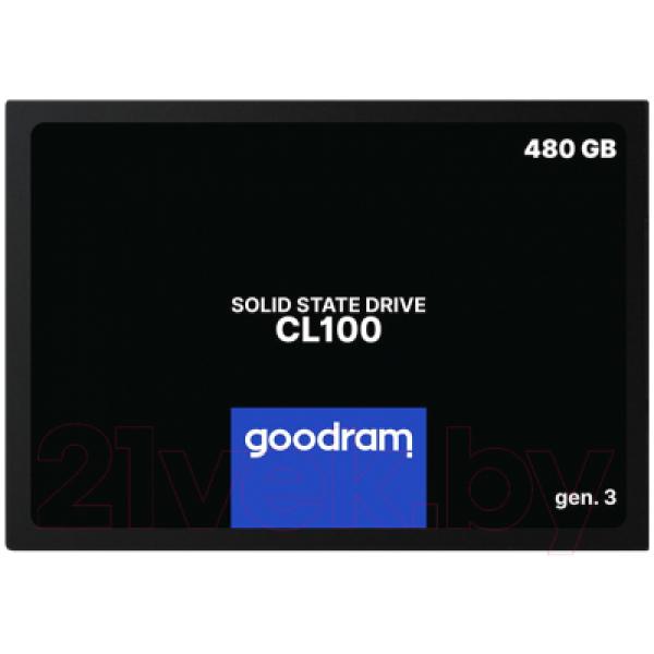 SSD диск Goodram CL100 Gen. 3 480GB (SSDPR-CL100-480-G3)