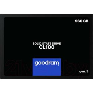 SSD диск Goodram CL100 Gen. 3 960GB (SSDPR-CL100-960-G3)