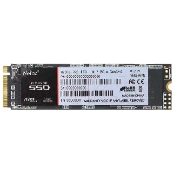 SSD диск Netac N930E Pro 1Tb (NT01N930E-001T-E4X)