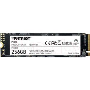 SSD диск Patriot P300 256GB M2 (P300P256GM28)