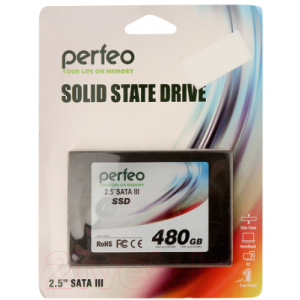 SSD диск Perfeo 480GB TLC / PFSSD480GTLC