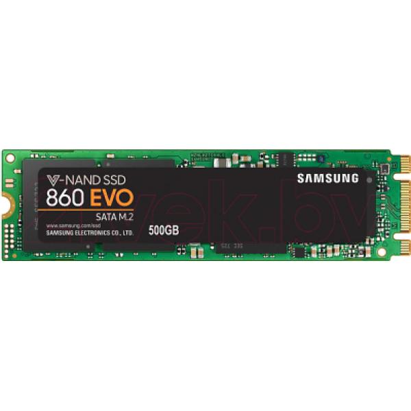 SSD диск Samsung 860 Evo 500GB (MZ-N6E500BW)