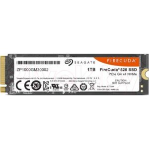 SSD диск Seagate FireCuda 520 1024GB (ZP1000GM3A002)