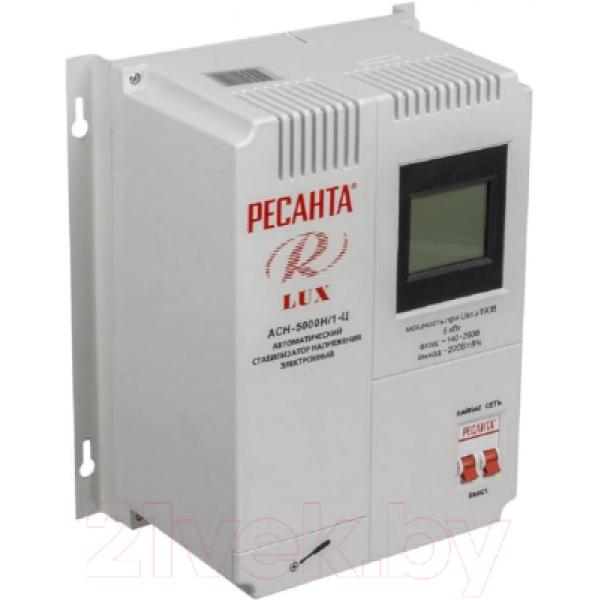 Стабилизатор напряжения Ресанта Lux АСН-5000 Н/1-Ц