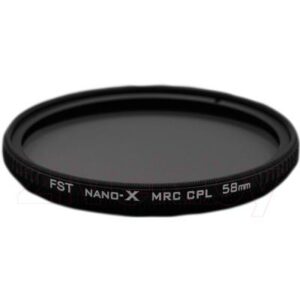 Светофильтр FST Nano-X CPL 58mm