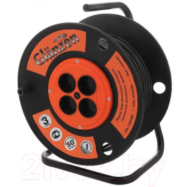 Удлинитель на катушке Glanzen EB-50-008