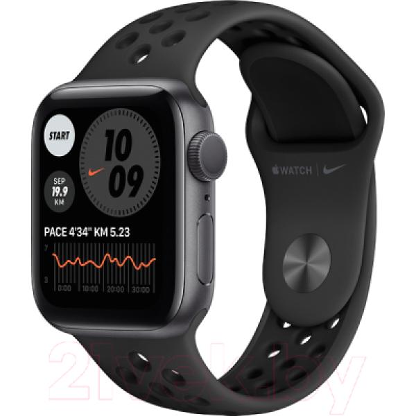Умные часы Apple Watch Series 6 Nike GPS 40mm / M00X3