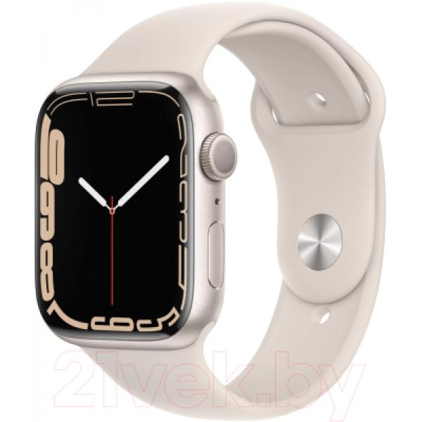 Умные часы Apple Watch Series 7 GPS 45mm / MKN63