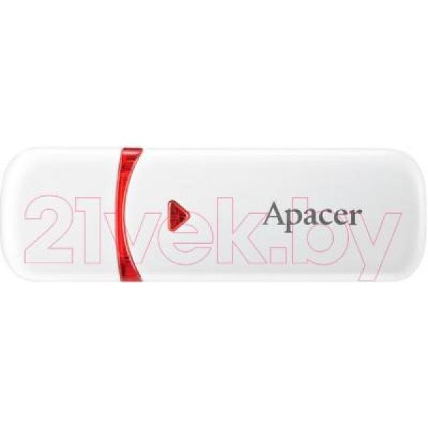 Usb flash накопитель Apacer AH333 White 32GB  (AP32GAH333W-1)