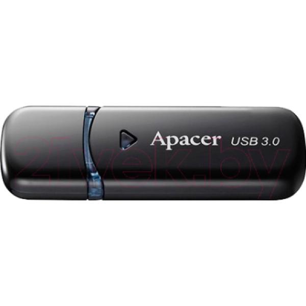 Usb flash накопитель Apacer AH355 64GB Black (AP64GAH355B-1)