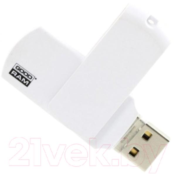 Usb flash накопитель Goodram Colour UCO2 16GB White (UCO2-0160WWBBX)