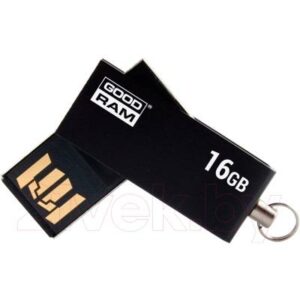 Usb flash накопитель Goodram UCU2 16GB (черный) (UCU2-0160K0R11)