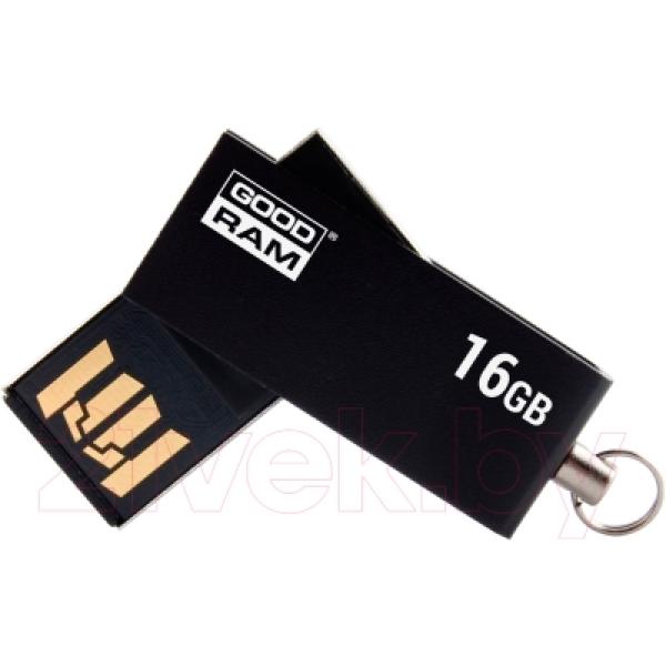 Usb flash накопитель Goodram UCU2 16GB (черный) (UCU2-0160K0R11)