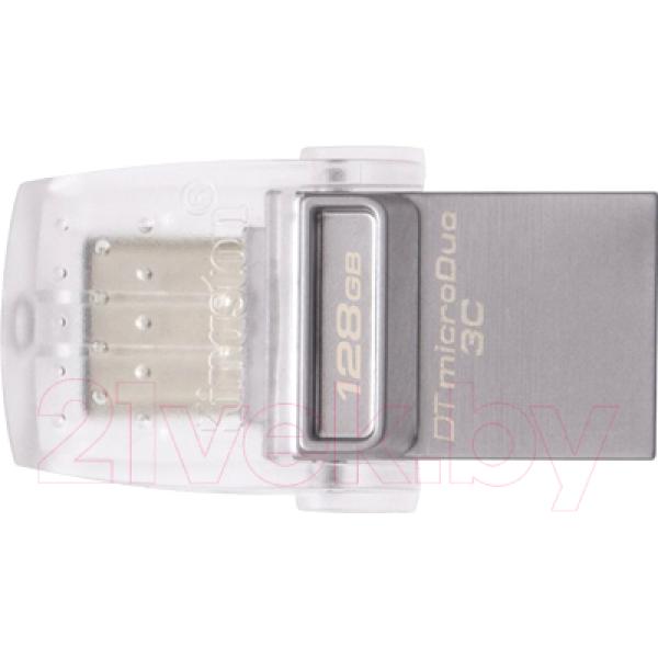 Usb flash накопитель Kingston Data Traveler microDuo 3C 128GB (DTDUO3C/128GB)