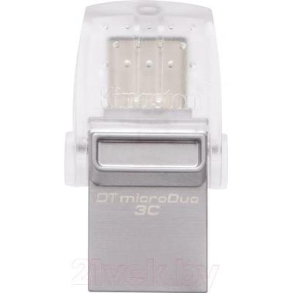 Usb flash накопитель Kingston DataTraveler microDuo 3C 64GB (DTDUO3C/64GB)