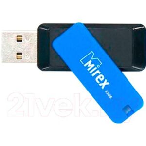 Usb flash накопитель Mirex City Blue 32GB (13600-FMUCIB32)