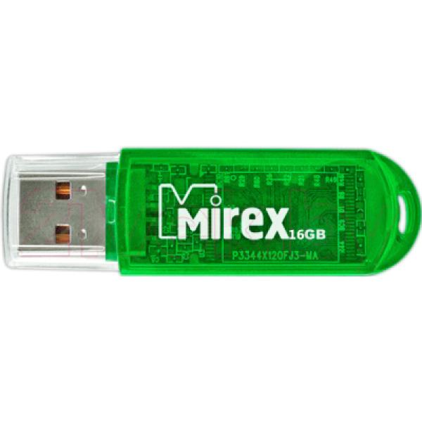 Usb flash накопитель Mirex Elf Green 16GB (13600-FMUGRE16)