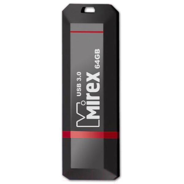 Usb flash накопитель Mirex Knight Black 64GB USB3.0 (13600-FM3BKN64)