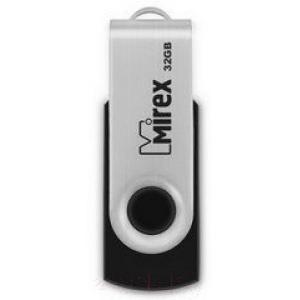 Usb flash накопитель Mirex Swivel Black 32GB / 13600-FMURUS32