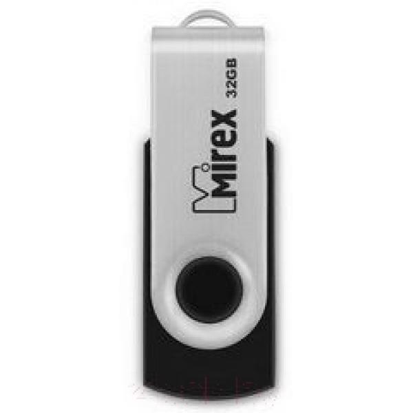 Usb flash накопитель Mirex Swivel Black 32GB / 13600-FMURUS32