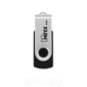Usb flash накопитель Mirex Swivel Black 64Gb