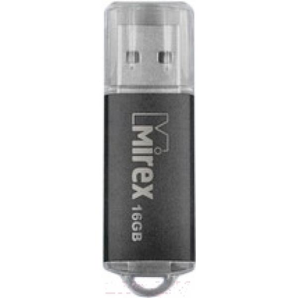Usb flash накопитель Mirex Unit Black 16GB (13600-FMUUND16)