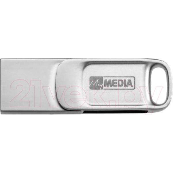 Usb flash накопитель MyMedia MyDual USB 3.2+Type-C FlashDrive 128GB / 69271