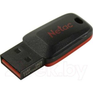 Usb flash накопитель Netac USB Drive U197 USB2.0 16GB (NT03U197N-016G-20BK)