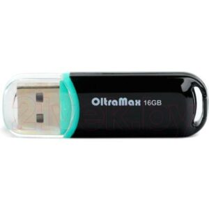 Usb flash накопитель Oltramax 230 16Gb Black / OM-16GB-230-Black