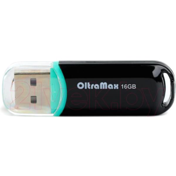 Usb flash накопитель Oltramax 230 16Gb Black / OM-16GB-230-Black